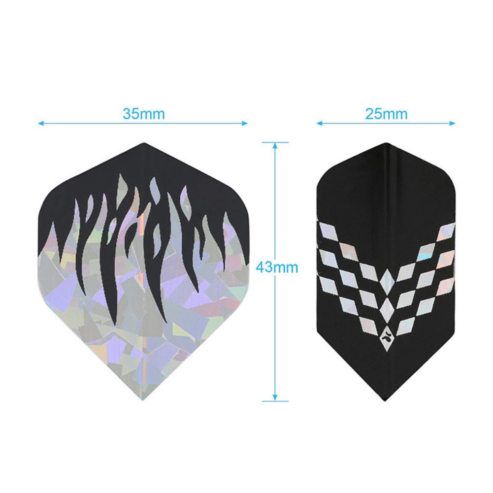 Pvc Laser Dart Wing Set | Pvc Dart Flights Set | Dart Pcs - 15-30 Pcs