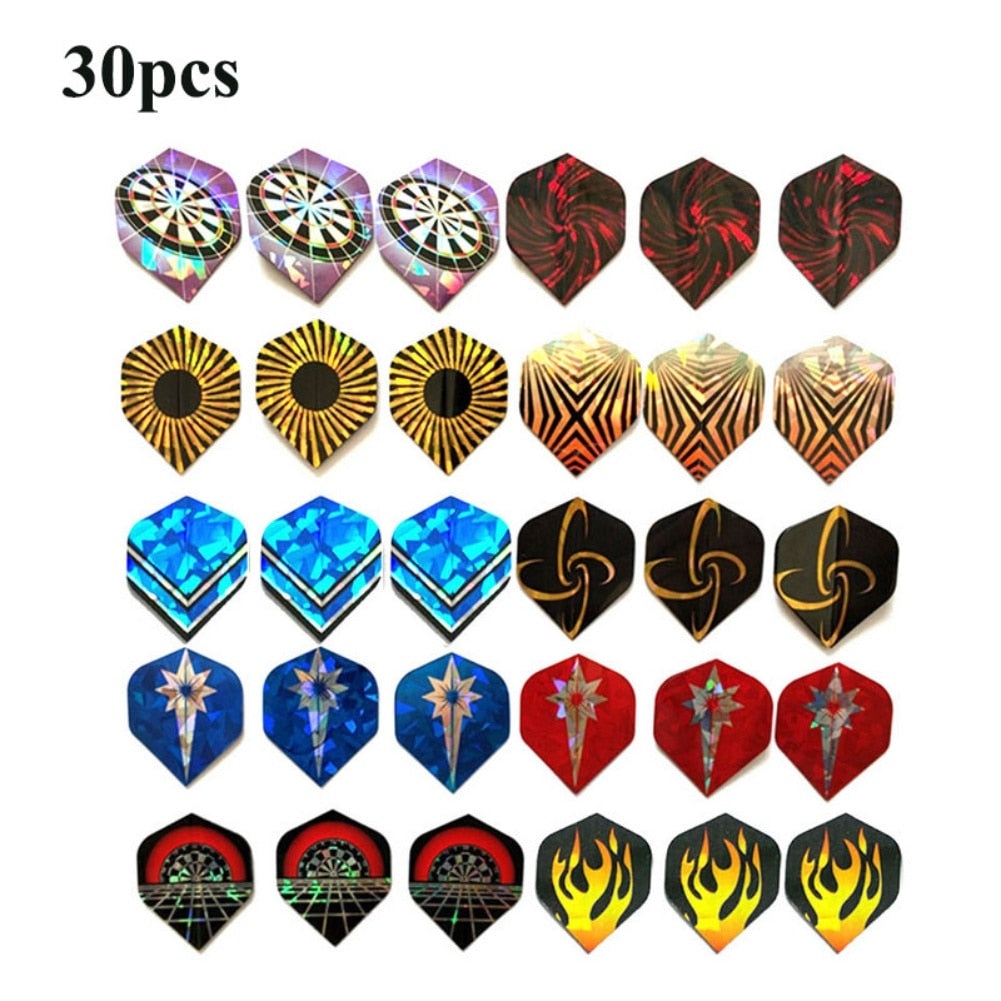 Pvc Laser Dart Wing Set | Pvc Dart Flights Set | Dart Pcs - 15-30 Pcs