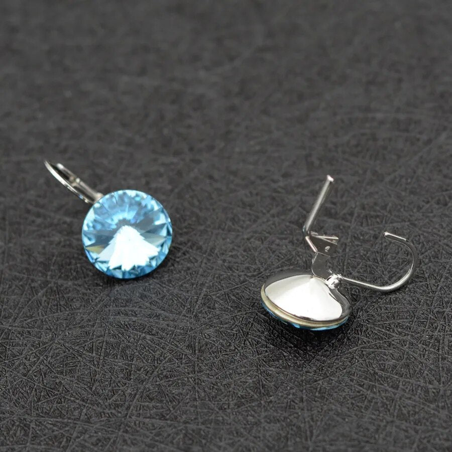 Trendy Crystals from Austria Elements Women Bella Drop Earring For