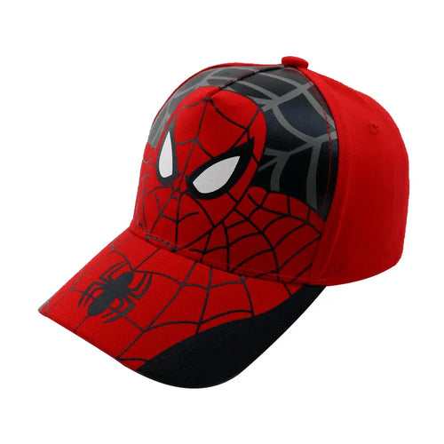 Disney Anime Spiderman Baseball Cap For Boys Girls Autumn Baby Hats