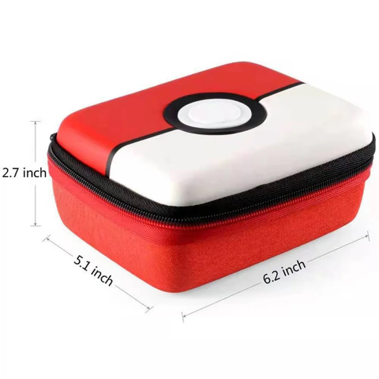 Pokemon Game Card Storage Bag Pokeball Portable PTCG Trading Storage