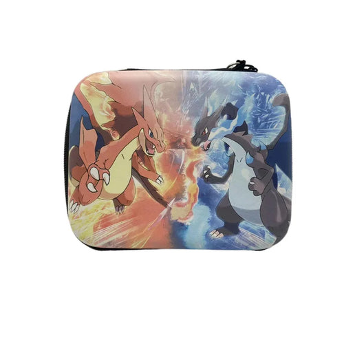 Pokemon Game Card Storage Bag Pokeball Portable PTCG Trading Storage