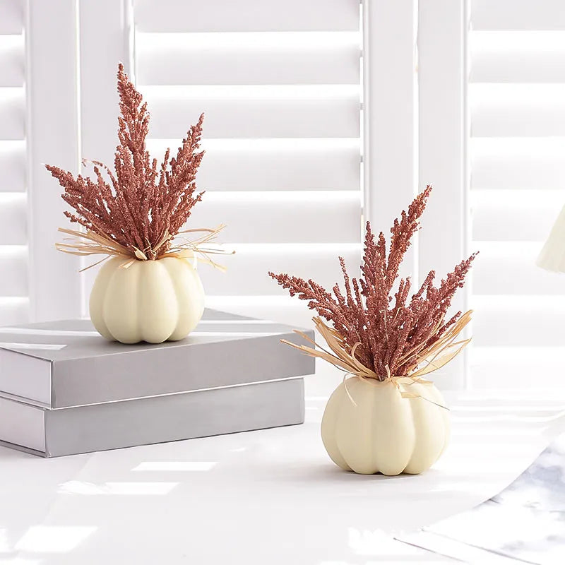 Thanksgiving Halloween Party Home Decoration Items, 8-Inch Artificial