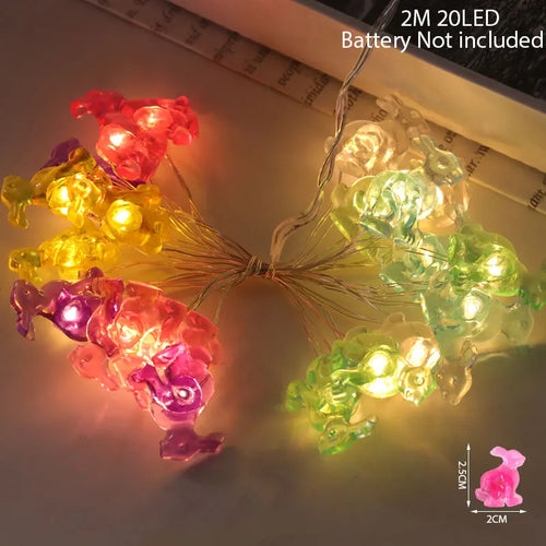 Easter Decoration Led Birch Light Tree Tabletop Ornament Tree Happy