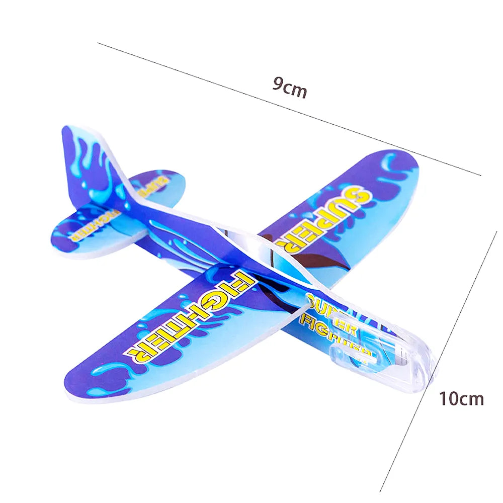 20Pcs Kids Party Supplies DIY Multicolor Foam Airplane Boys Girls