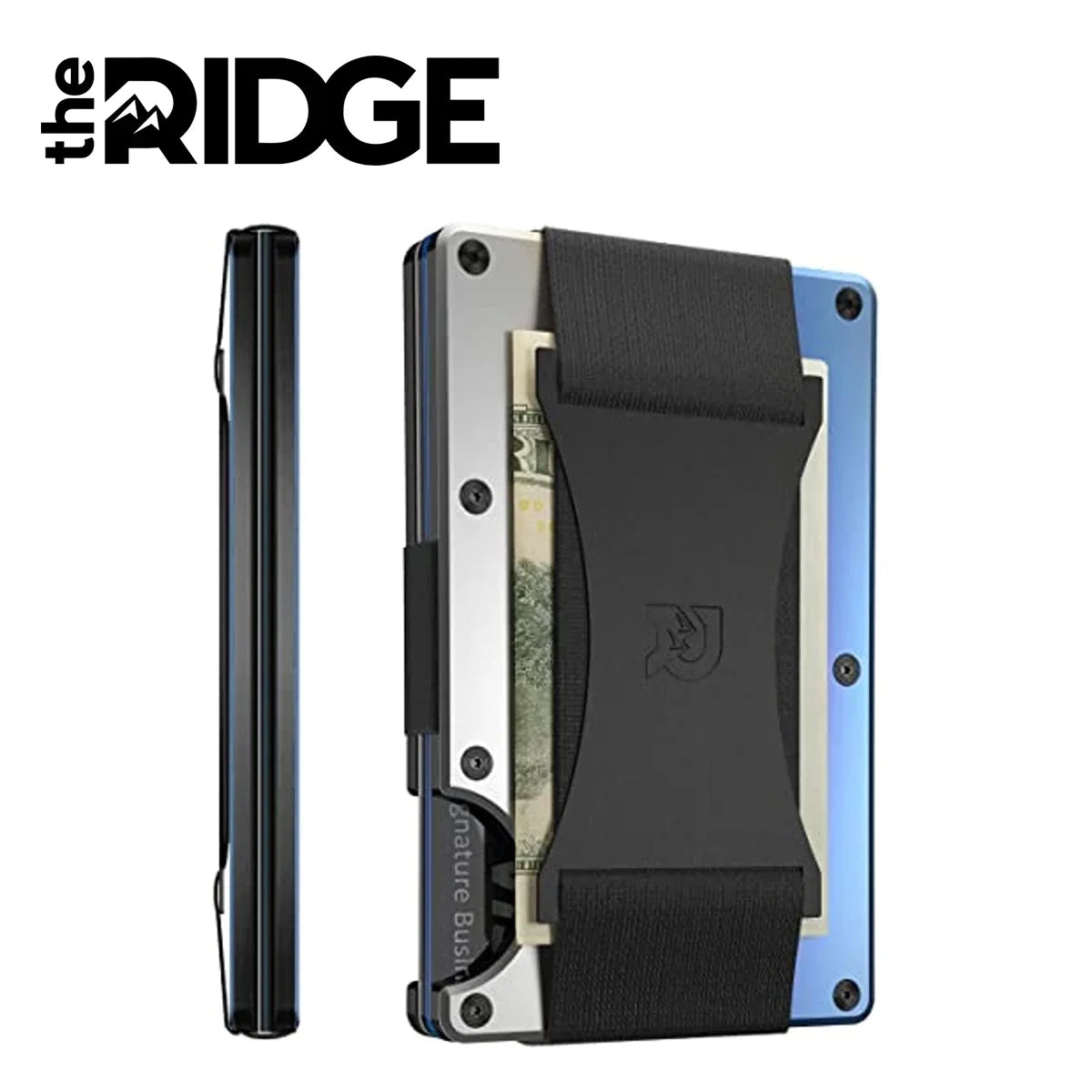 The Ridge Wallet for Men RFID Blocking Brand Luxury Id Credit Card