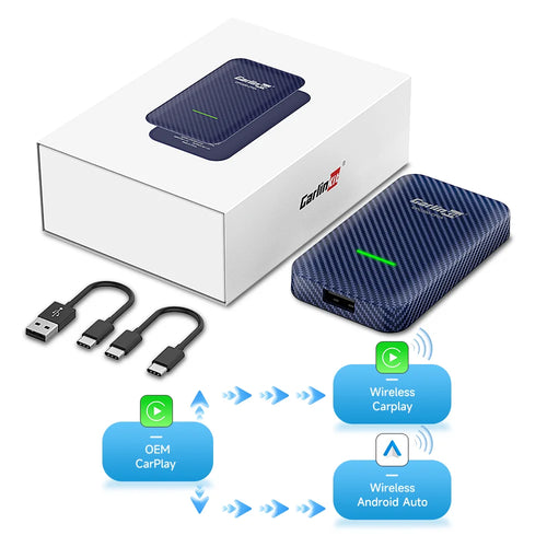 2air CarlinKit 5.0 Wireless Apple CarPlay Wireless Android Auto Box