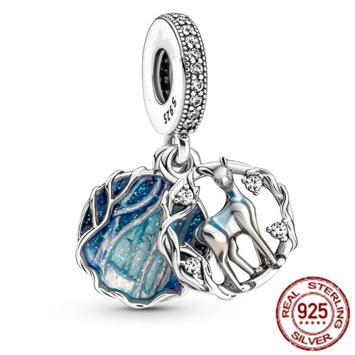 Harrys Potters 925 Sterling Silver Magic Hat Magician Train Charm