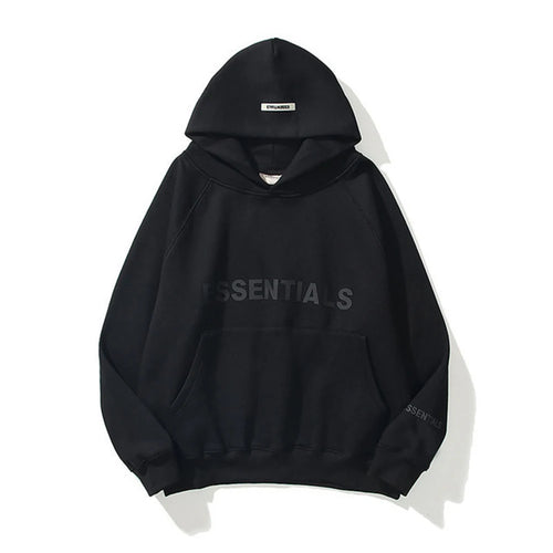 2023 New Hoodies Men Sweatshirts Reflective Letter Printing Fleece