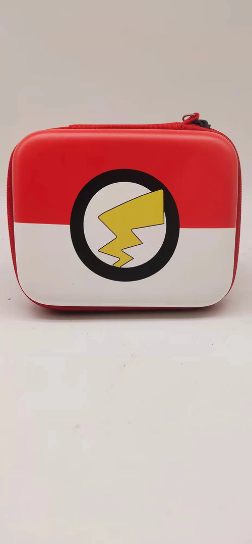 Pokemon Game Card Storage Bag Pokeball Portable PTCG Trading Storage
