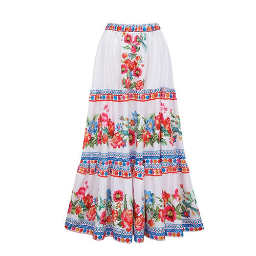 Baroco Style Printed One Piece Swimsuit for Women 2024 New Ruffle