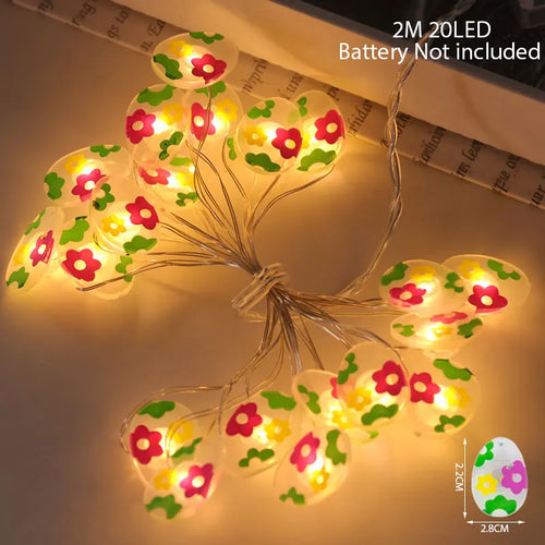 Easter Decoration Led Birch Light Tree Tabletop Ornament Tree Happy