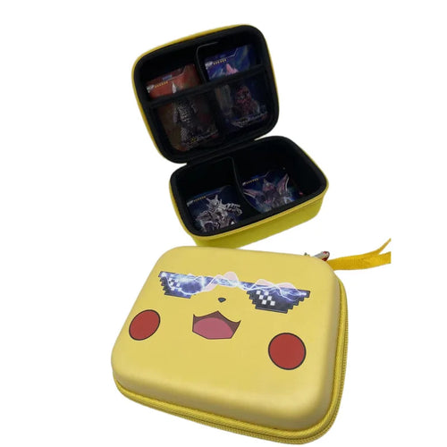 Pokemon Game Card Storage Bag Pokeball Portable PTCG Trading Storage