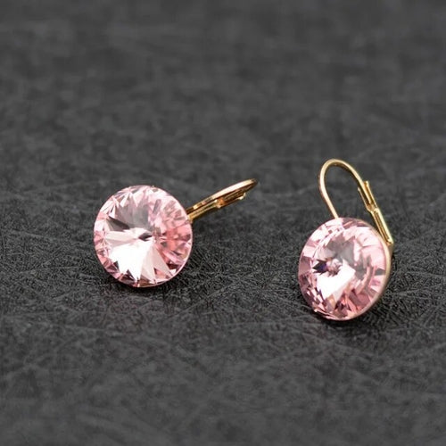 Trendy Crystals from Austria Elements Women Bella Drop Earring For