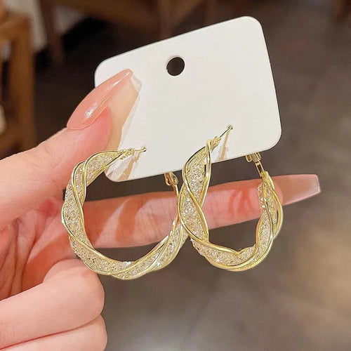 Lymphatic Drainage Slimming Hoop Earring Flysmus Halolux Lymphvity