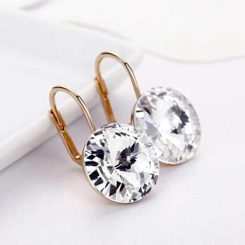 Trendy Crystals from Austria Elements Women Bella Drop Earring For