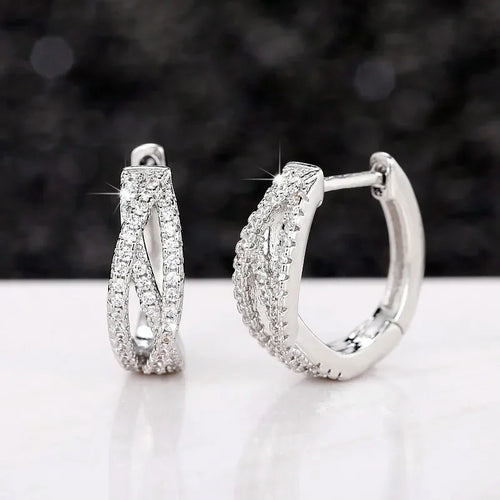 Lymphatic Drainage Slimming Hoop Earring Flysmus Halolux Lymphvity