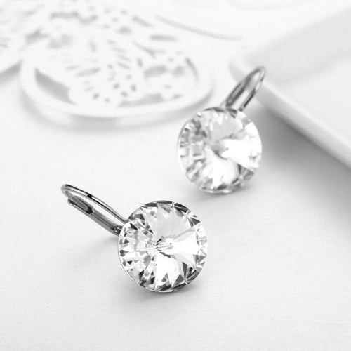 Trendy Crystals from Austria Elements Women Bella Drop Earring For