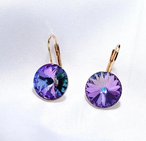 Trendy Crystals from Austria Elements Women Bella Drop Earring For