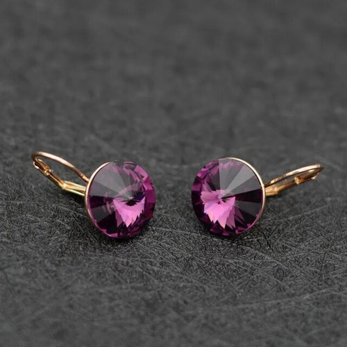 Trendy Crystals from Austria Elements Women Bella Drop Earring For