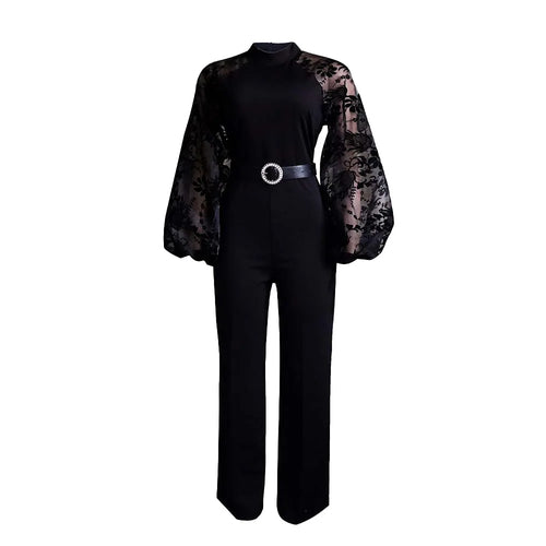 Plus Size New Fashionable Casual Evening Dress With Belt Stand Up