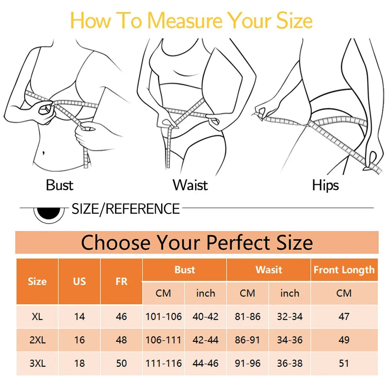 Women Plus Size Tank Top Tummy Control Camisole Female Slimming Tummy