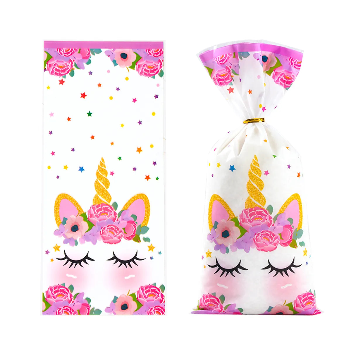 Unicorn Birthday Party Decoration Cookie Candy Gift Bags Unicorn