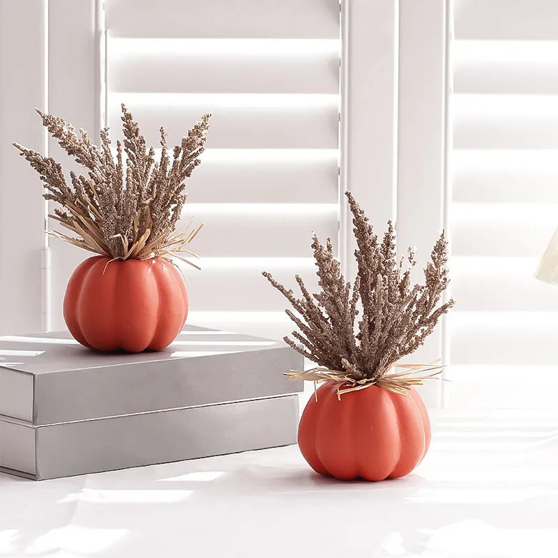 Thanksgiving Halloween Party Home Decoration Items, 8-Inch Artificial