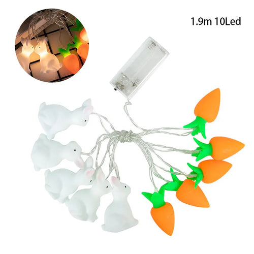 Easter Decoration Led Birch Light Tree Tabletop Ornament Tree Happy