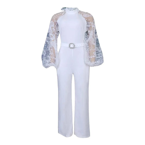 Plus Size New Fashionable Casual Evening Dress With Belt Stand Up