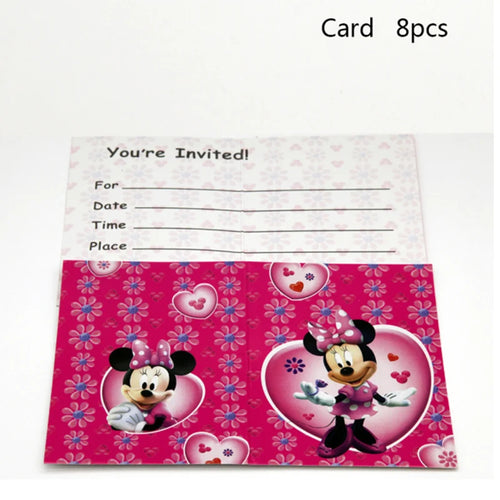 Disney Minnie Mouse Birthday Party Supplies Decorations Minnie Cups