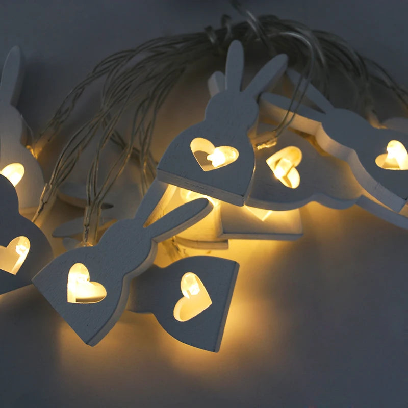 Easter Decoration Led Birch Light Tree Tabletop Ornament Tree Happy