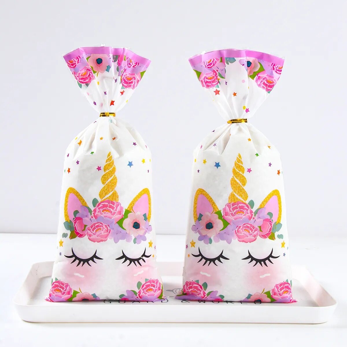 Unicorn Birthday Party Decoration Cookie Candy Gift Bags Unicorn