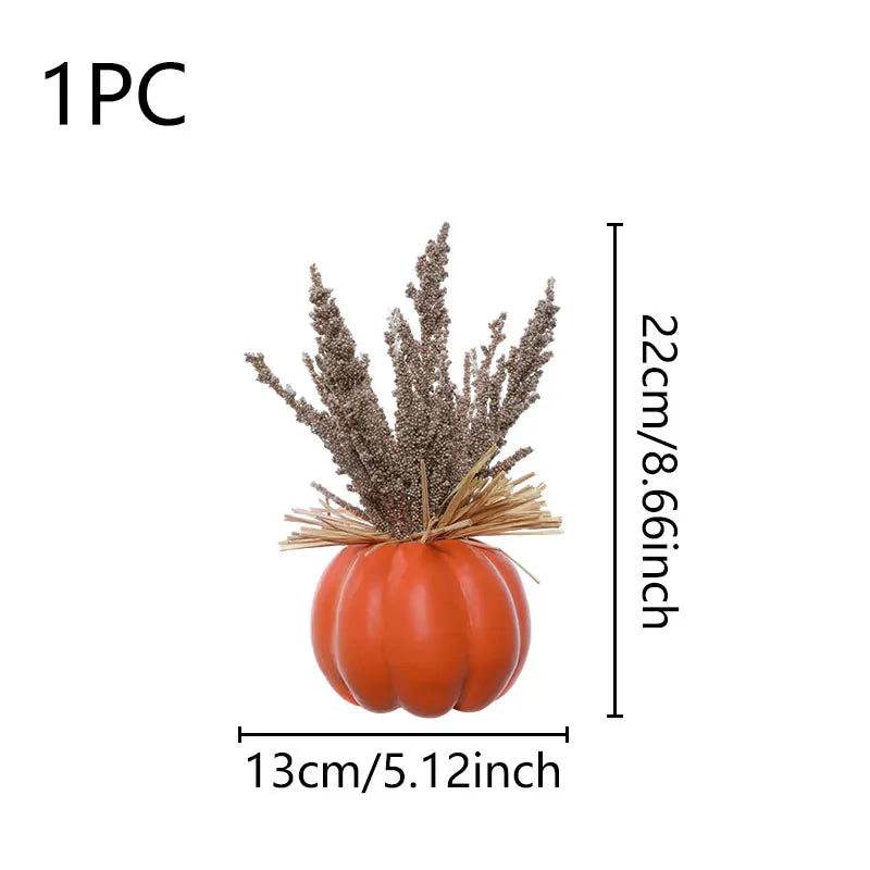 Thanksgiving Halloween Party Home Decoration Items, 8-Inch Artificial