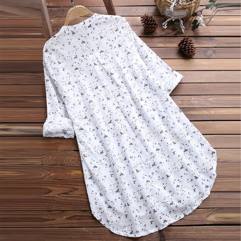 Plus Size Blouse for Women Clothing 2023 Autumn Winter Large Size