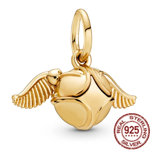 Harrys Potters 925 Sterling Silver Magic Hat Magician Train Charm