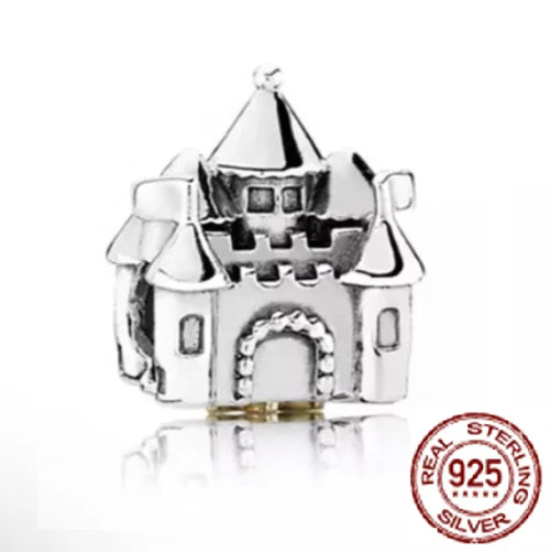 Harrys Potters 925 Sterling Silver Magic Hat Magician Train Charm