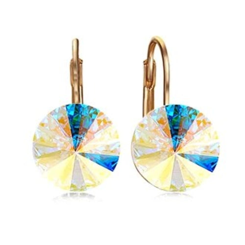 Trendy Crystals from Austria Elements Women Bella Drop Earring For