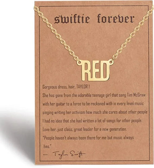 WG 28 Style Taylor Necklace Swifties Album Music Lover Mid night Eras