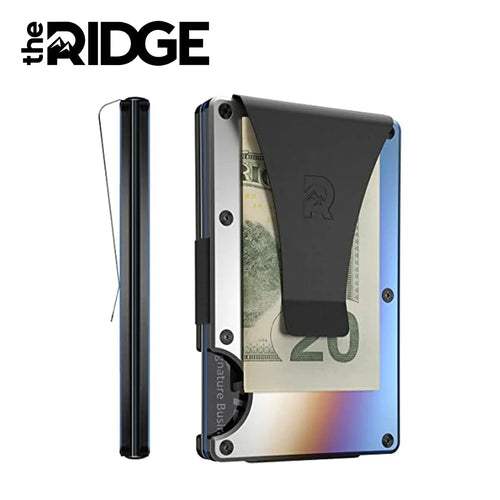 The Ridge Wallet for Men RFID Blocking Brand Luxury Id Credit Card