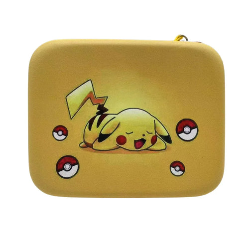 Pokemon Game Card Storage Bag Pokeball Portable PTCG Trading Storage