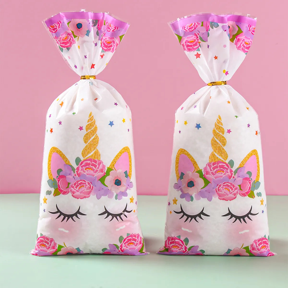 Unicorn Birthday Party Decoration Cookie Candy Gift Bags Unicorn