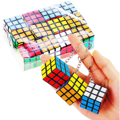12Pcs 3cm Mini Magic Cube Children Educational Toys Kindergarten Prize