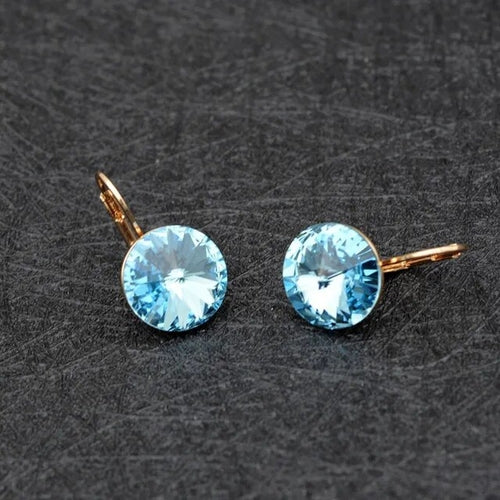 Trendy Crystals from Austria Elements Women Bella Drop Earring For