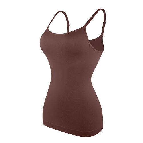 Women Plus Size Tank Top Tummy Control Camisole Female Slimming Tummy