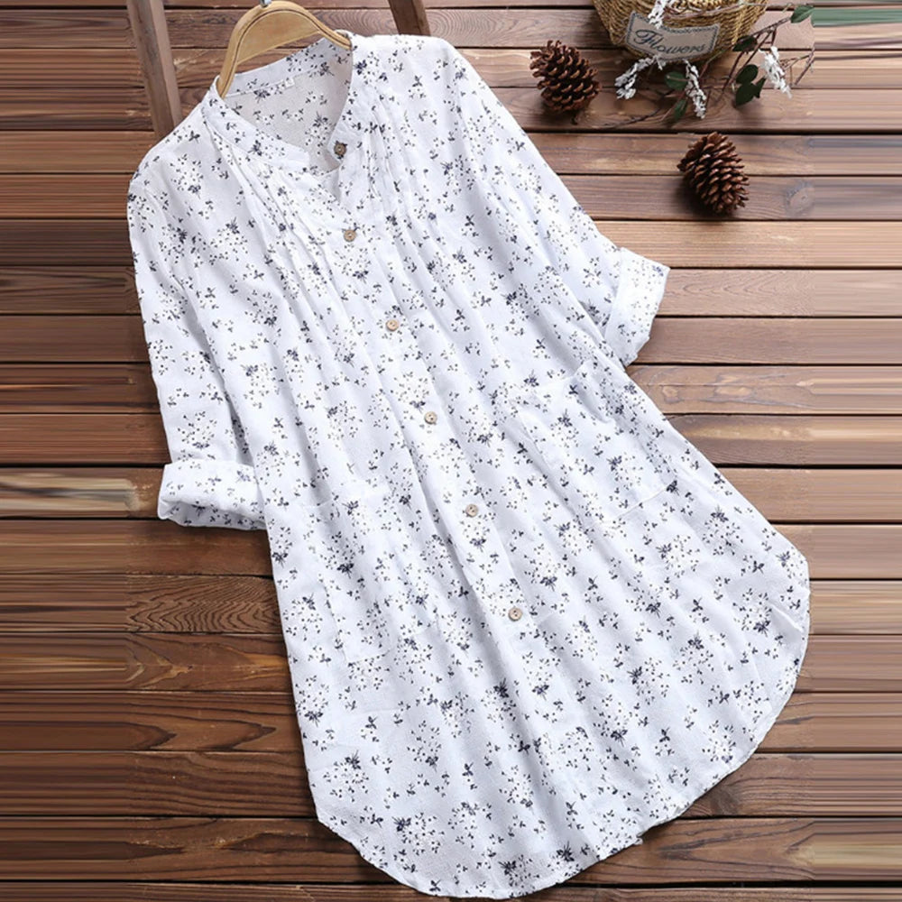 Plus Size Blouse for Women Clothing 2023 Autumn Winter Large Size