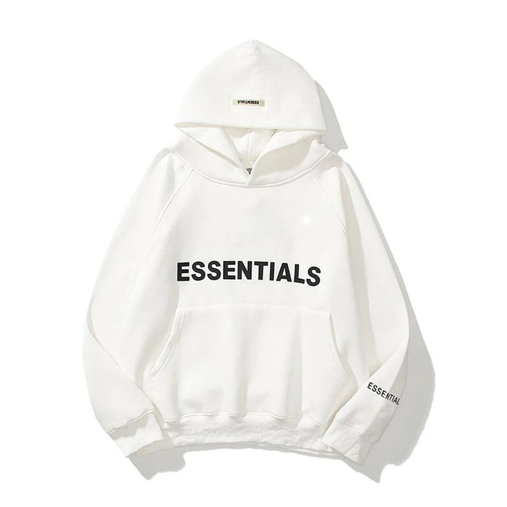 2023 New Hoodies Men Sweatshirts Reflective Letter Printing Fleece