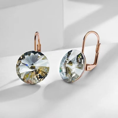 Trendy Crystals from Austria Elements Women Bella Drop Earring For