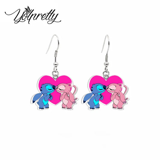2021 New Arrival Cartoon Stitch and Angel Cosplay Characters Handcraft