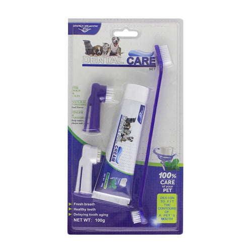 Pet Dog Cat Toothpaste Pupp  Medium Large Dog Oral Cleaning supplies